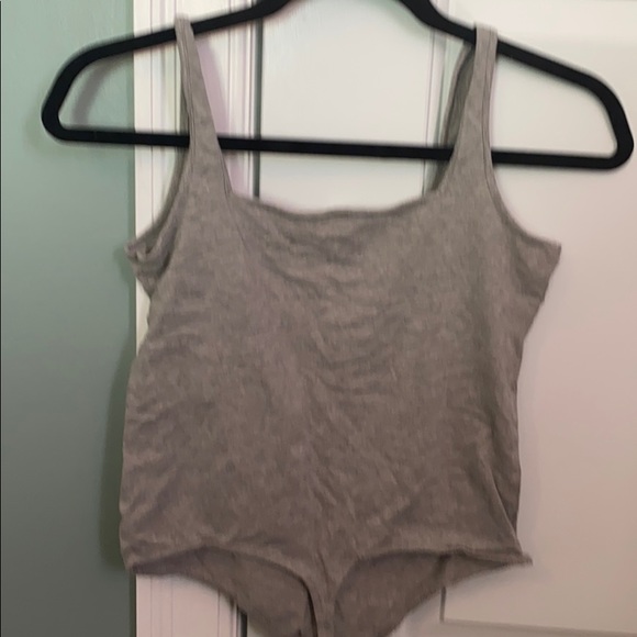 BP. Grey Bodysuit - Picture 2 of 2